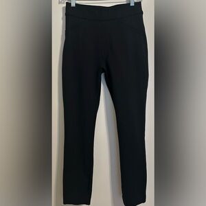 Spanx Black Cropped Structured pants XS EUC